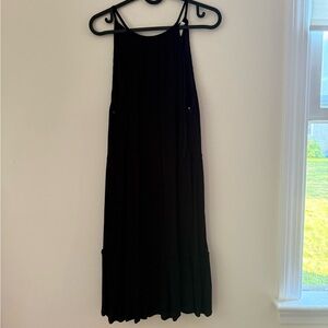 Elegant Black Sleeveless Dress